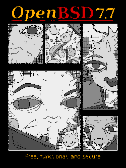 pic: openbsd 7.7 release art