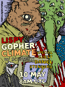 pic: lispy gopher show 10 may 2026